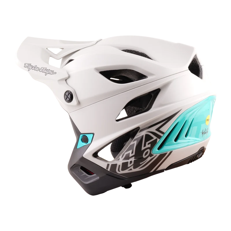 Stage Stunt Helmet W/MIPS Drone Pumice / Real Teal