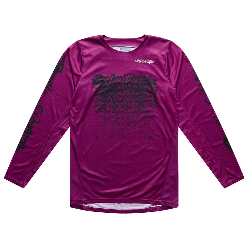 GP Pro LS Jersey Stamp Fuchsia