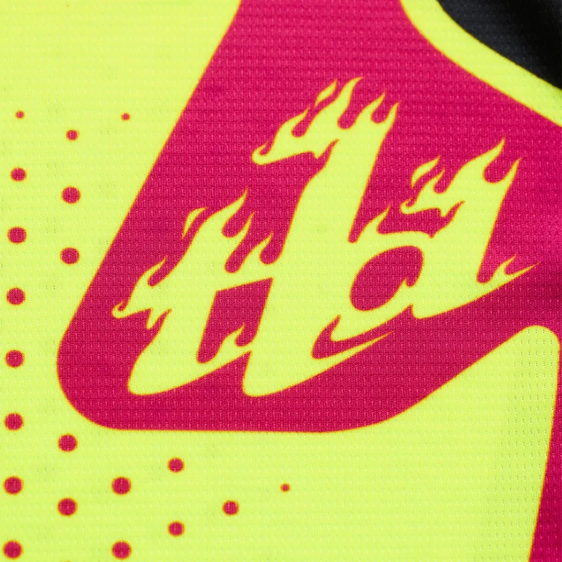 Youth GP Pro LS Jersey Roller Flo Yellow / Fuchsia