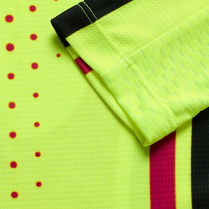 Youth GP Pro LS Jersey Roller Flo Yellow / Fuchsia