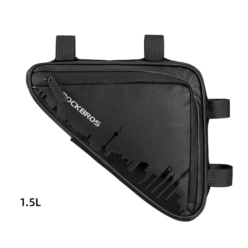 GripStash™ | Sacoche cadre velo légère et imperméable 1.5L