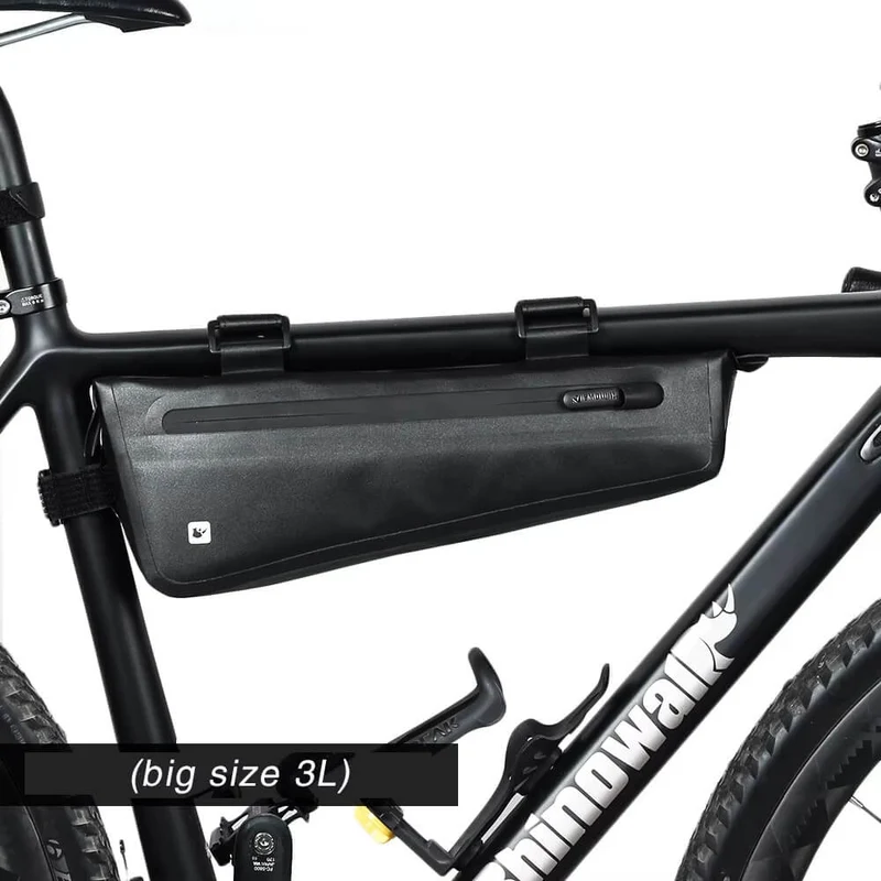 FrameWise™ | Sacoche cadre velo 2.2/3L étanche avec ouverture rapide