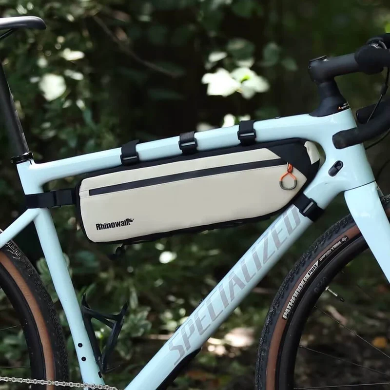 TrekPocket™ | Sacoche cadre velo protection antichoc et étanche