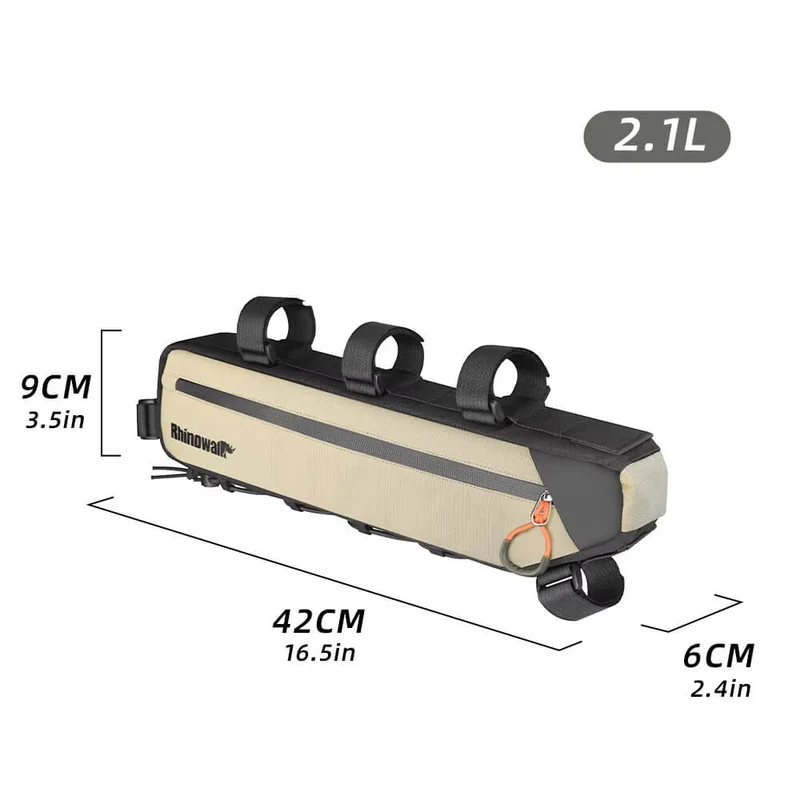 TrekPocket™ | Sacoche cadre velo protection antichoc et étanche