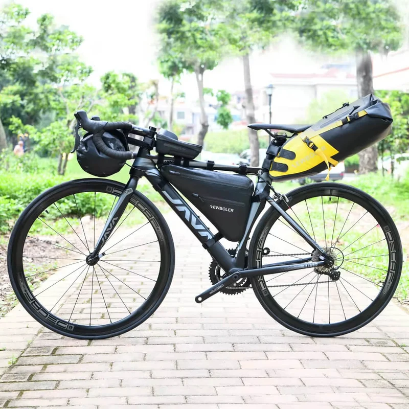 VeloPouch™ | Sacoche cadre velo grande capacité 10L et étanche
