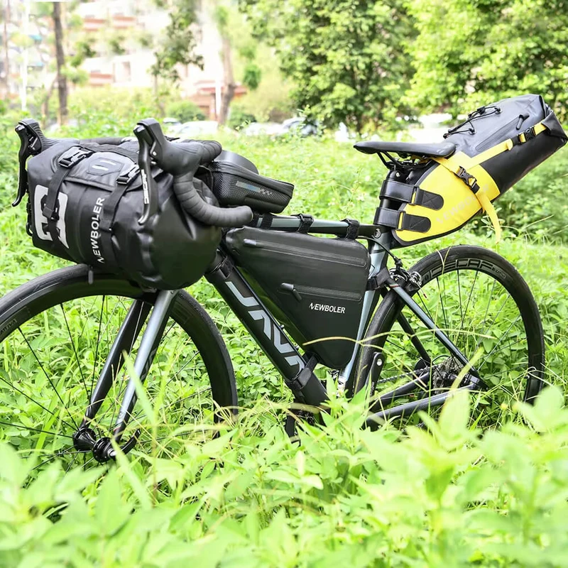 VeloPouch™ | Sacoche cadre velo grande capacité 10L et étanche