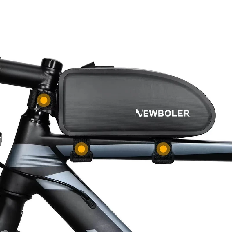 TrekGuard™ | Sacoche cadre velo étanche avec protection antichoc 2L