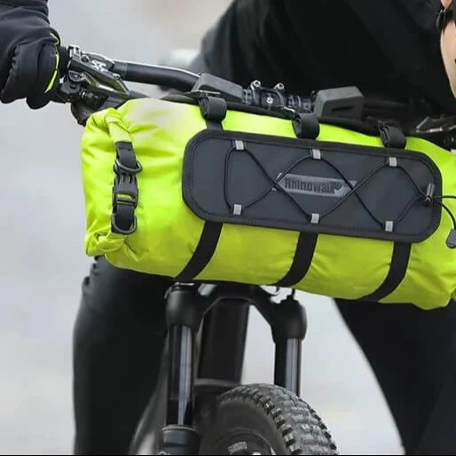 RiderEase™ | Sacoche guidon vélo étanche fixation ultra stable 12L