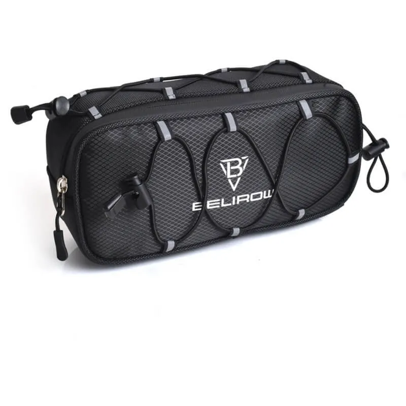 TrailTote™ | Sacoche guidon vélo 2.1/4.3L avec bandes réfléchissantes