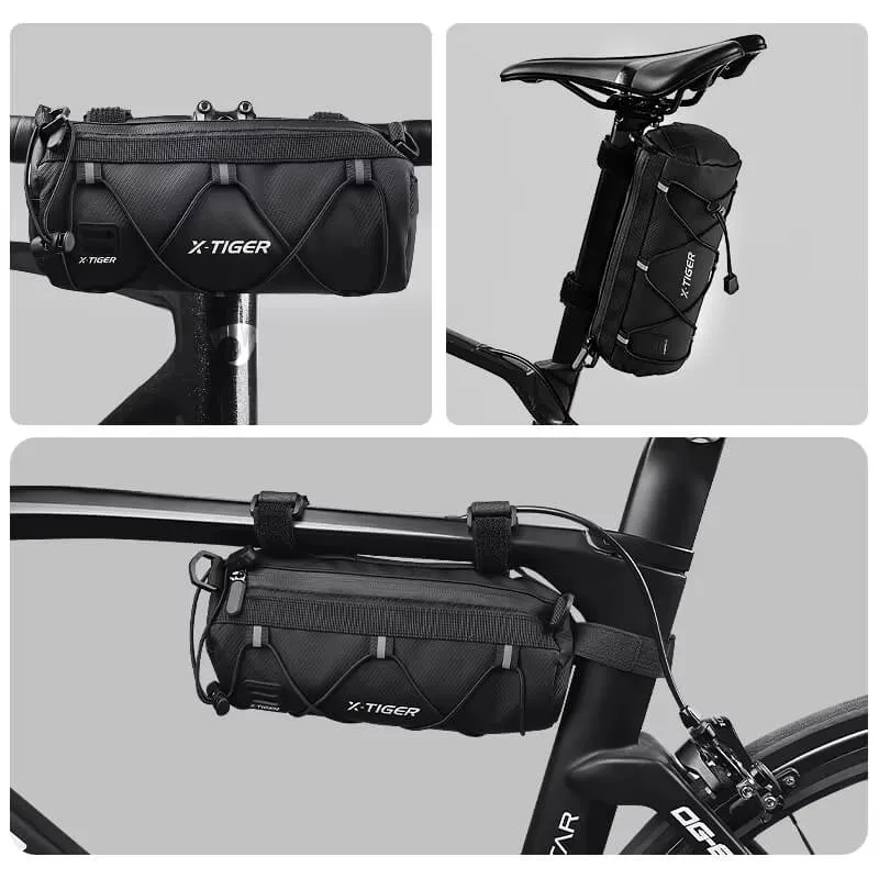 RoadSnap™ | Sacoche guidon vélo étanche et résistante pour des trajets sans encombre