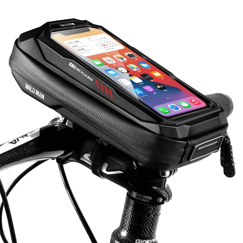 FrameTrek™ | Sacoche velo telephone compacte avec fenêtre tactile