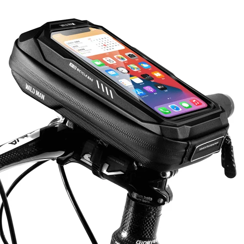 FrameTrek™ | Sacoche velo telephone compacte avec fenêtre tactile