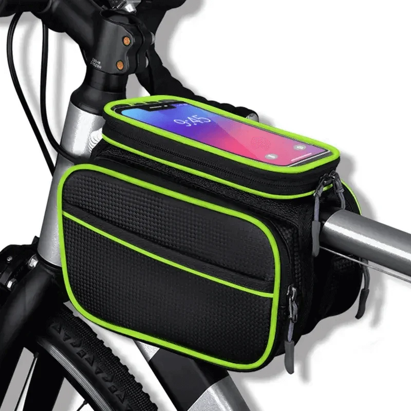 AdventureFrame™ | Sacoche velo telephone 1.5L étanche avec fenêtre tactile