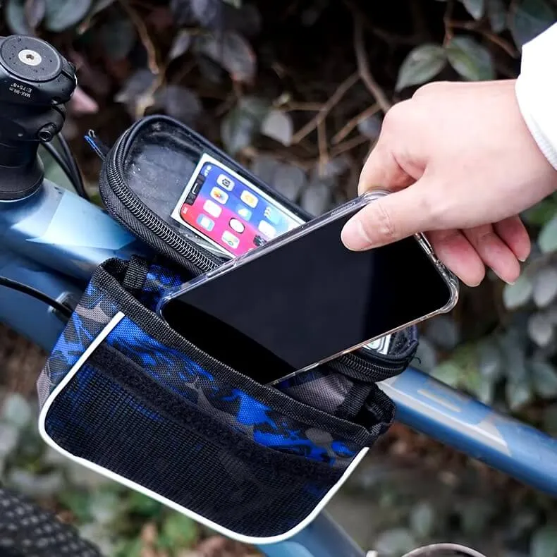 PathSack™ | Sacoche velo telephone étanche avec rangements compartimentés