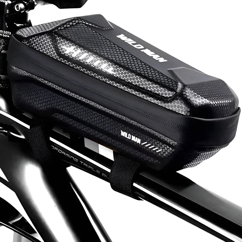 RideLock™ | Sacoche cadre velo 1L étanche avec fixation stable