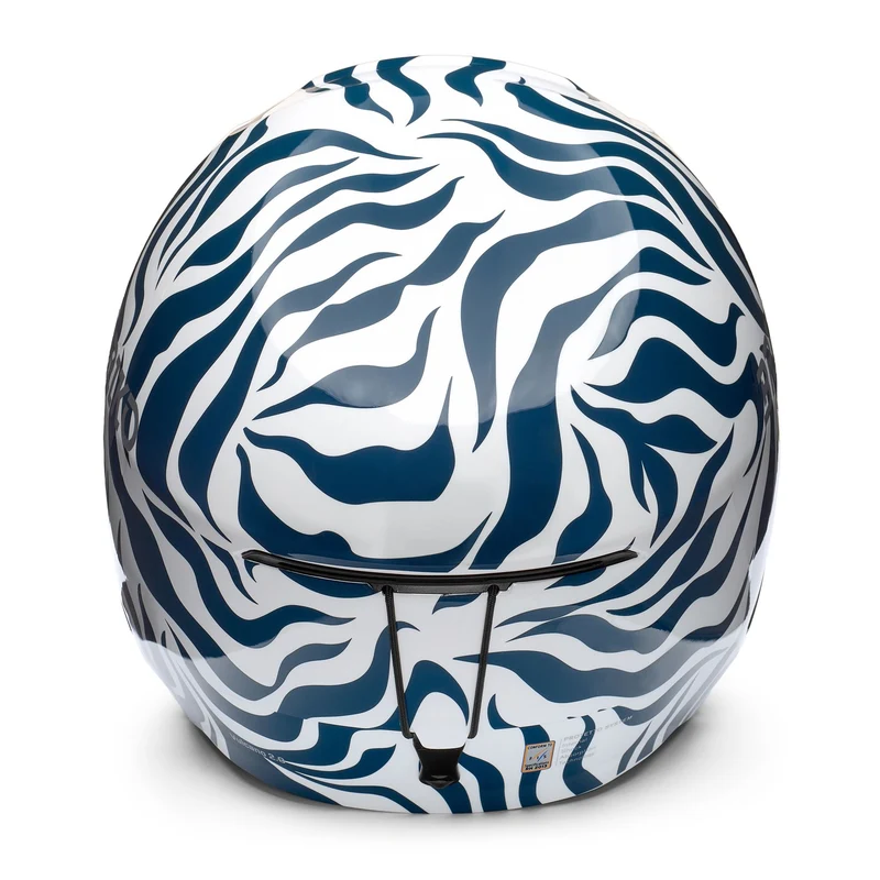 VULCANO 2.0 GRAPHIK - Helmets - Helmet - Unisex - Shiny White-Cobalt-Silver