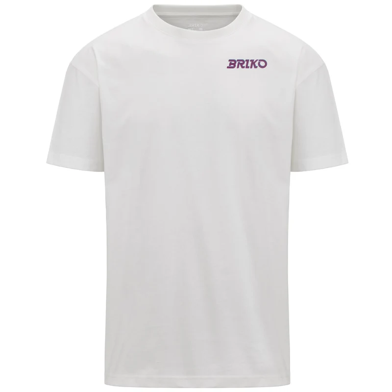 BRIKO MERCH TEE - T-Shirts & Top - T-Shirt - Unisex - White