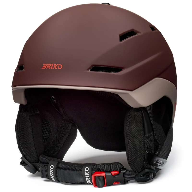 BERG - Helmets - Helmet - Unisex - Matt Crater Brown-Beige-Dark Orange
