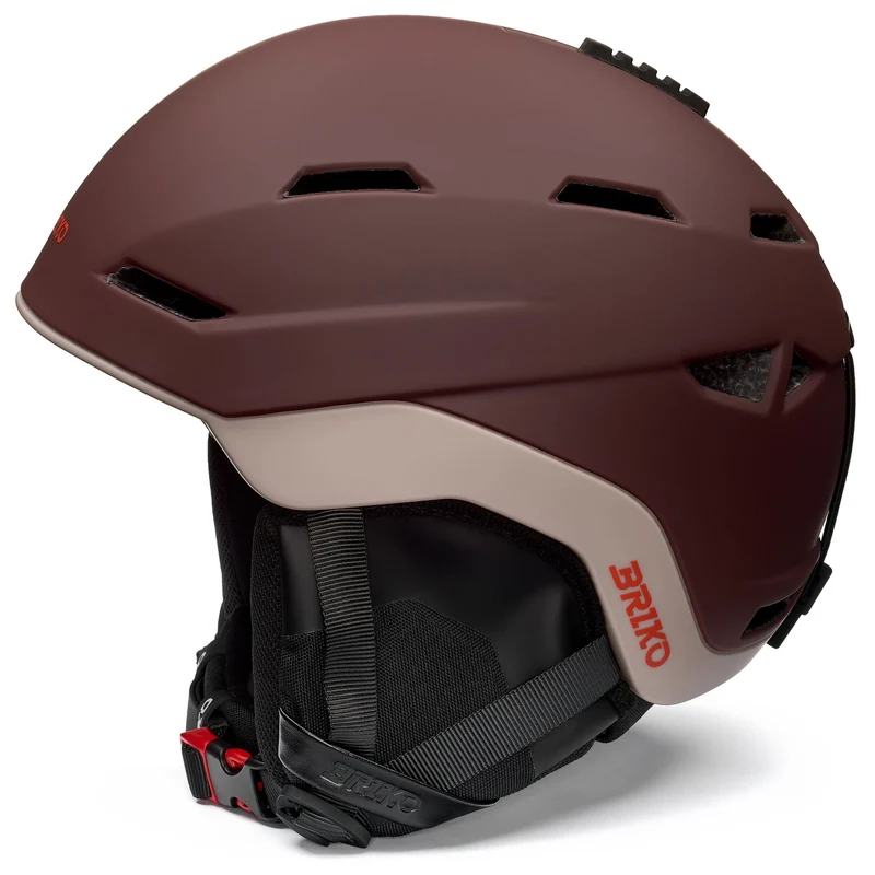 BERG - Helmets - Helmet - Unisex - Matt Crater Brown-Beige-Dark Orange