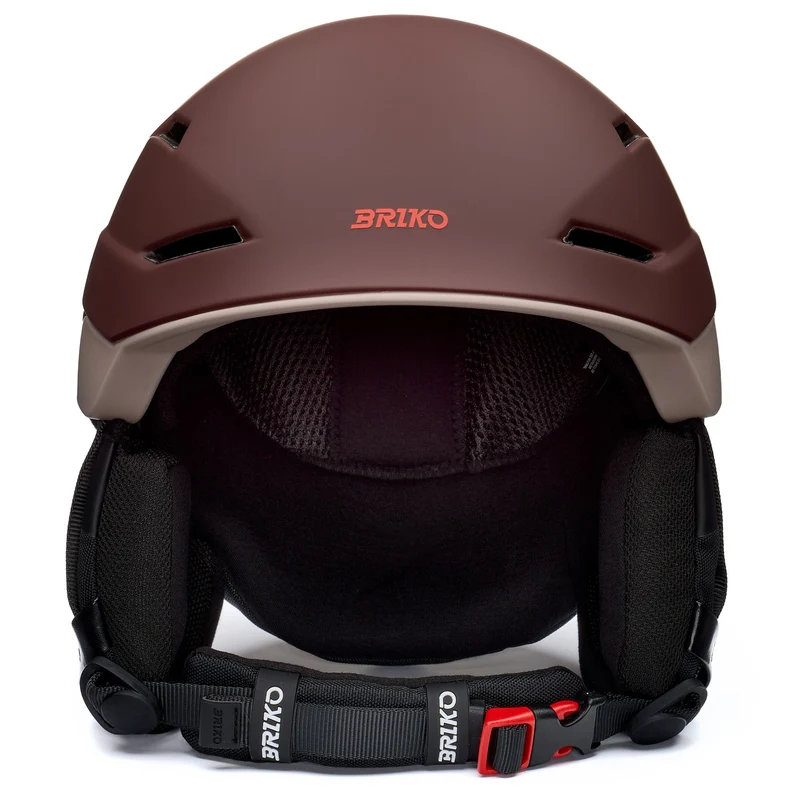 BERG - Helmets - Helmet - Unisex - Matt Crater Brown-Beige-Dark Orange