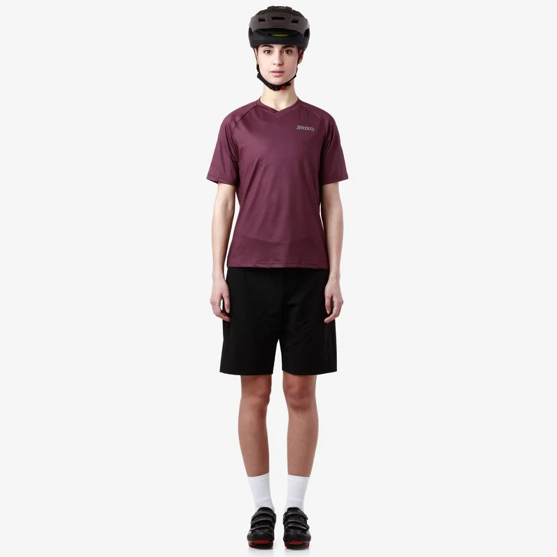BLOWN LADY JERSEY - Active Jerseys - Shirt - Woman - Violet Wine