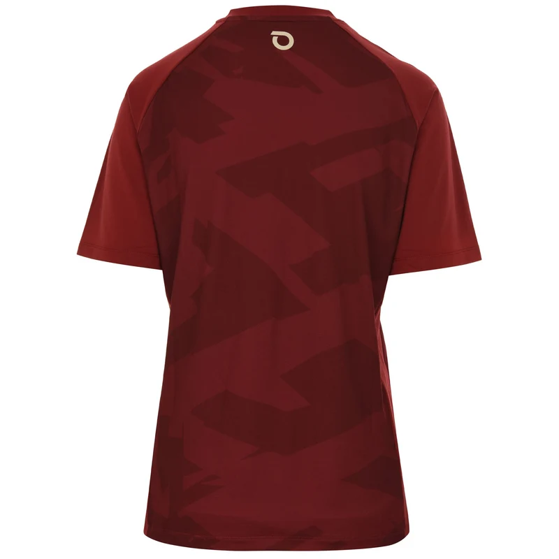 ADVENTURE CAMO LADY JERSEY - Active Jerseys - Shirt - Woman - Red Dk Dahlia
