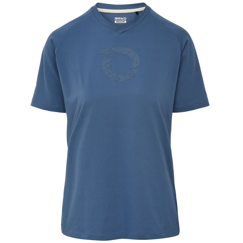ADVENTURE GRAPHIC LADY JERSEY - Active Jerseys - Shirt - Woman - Blue Ash