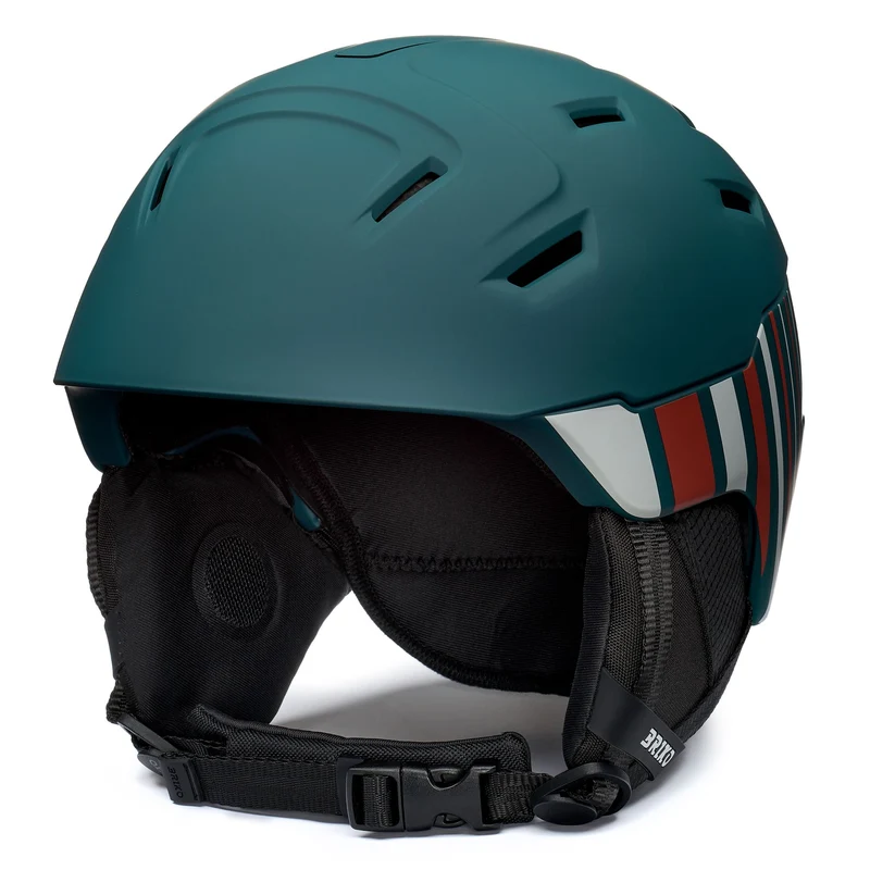 SAWYER X - Helmets - Helmet - Unisex - Matt Petrol Green-Iron Gray-Light Brown