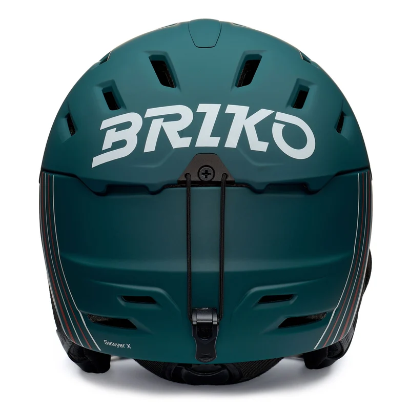 SAWYER X - Helmets - Helmet - Unisex - Matt Petrol Green-Iron Gray-Light Brown