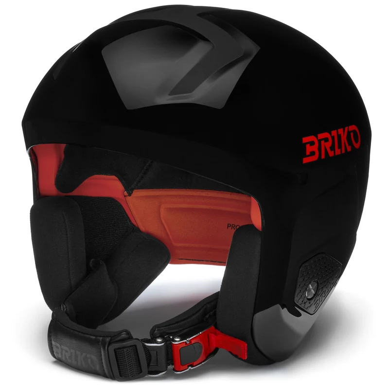 VULCANO 2.0 - Helmets - Helmet - Unisex - Shiny Black-Orange Fluo