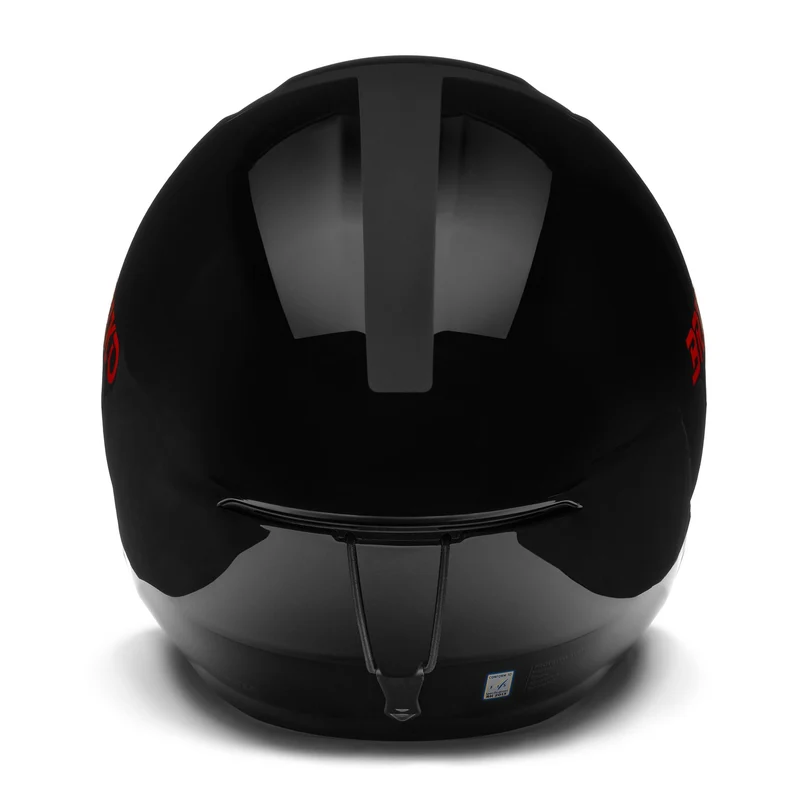 VULCANO 2.0 - Helmets - Helmet - Unisex - Shiny Black-Orange Fluo