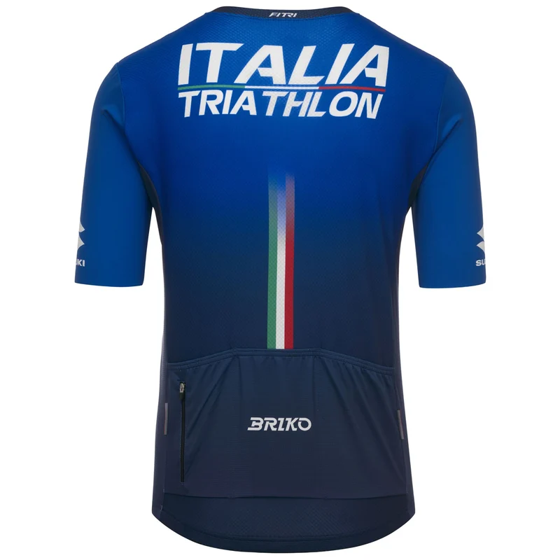 BRIKO FITRI M JERSEY - Active Jerseys - Shirt - Man - Blue Indigo-Blue Iris