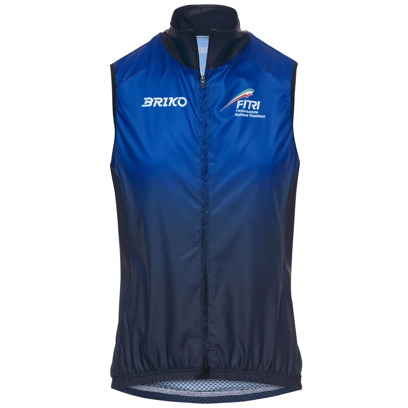 BRIKO FITRI VEST - Jackets - Vest - Unisex - Blue Indigo-Blue Iris