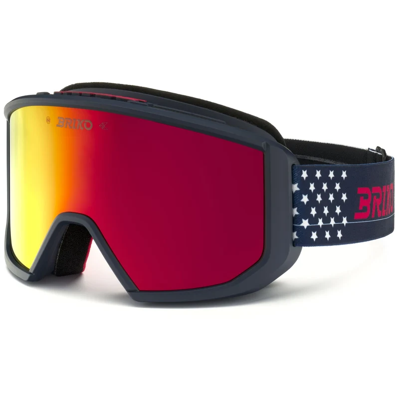 VULCANO MASK USA - Goggles - Ski Goggles - Unisex - Tangaroa Blue Red-RM3