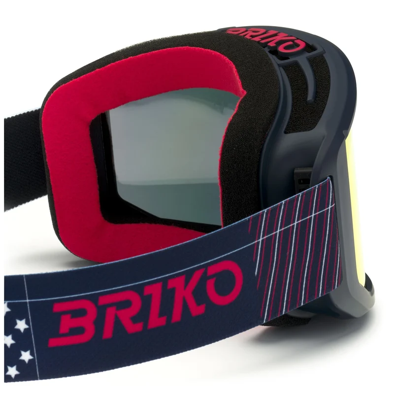 VULCANO MASK USA - Goggles - Ski Goggles - Unisex - Tangaroa Blue Red-RM3