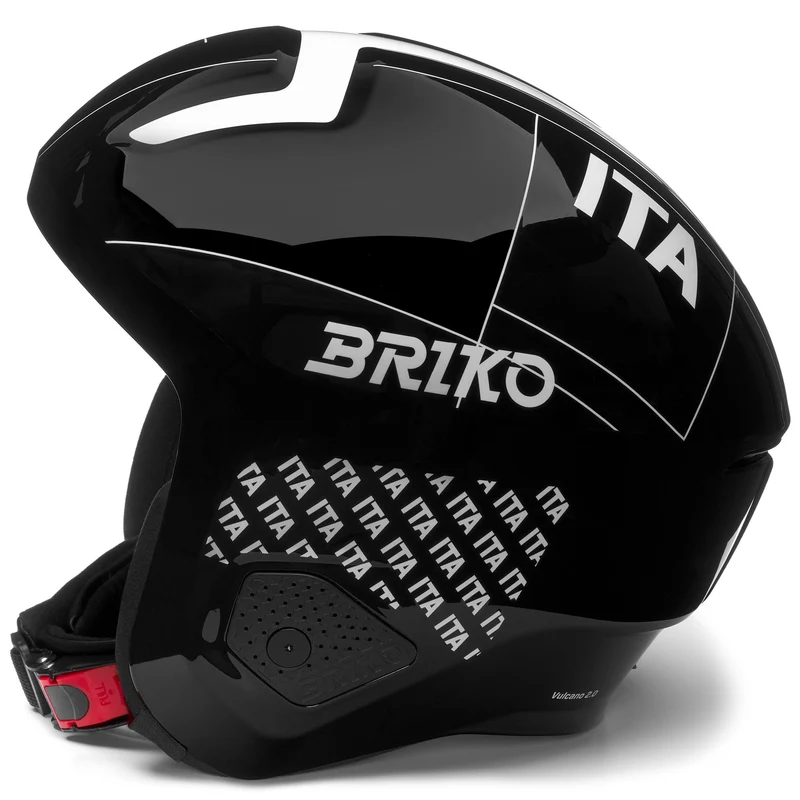 VULCANO 2.0 ITALIA - Helmets - Helmet - Unisex - Shiny Black-White