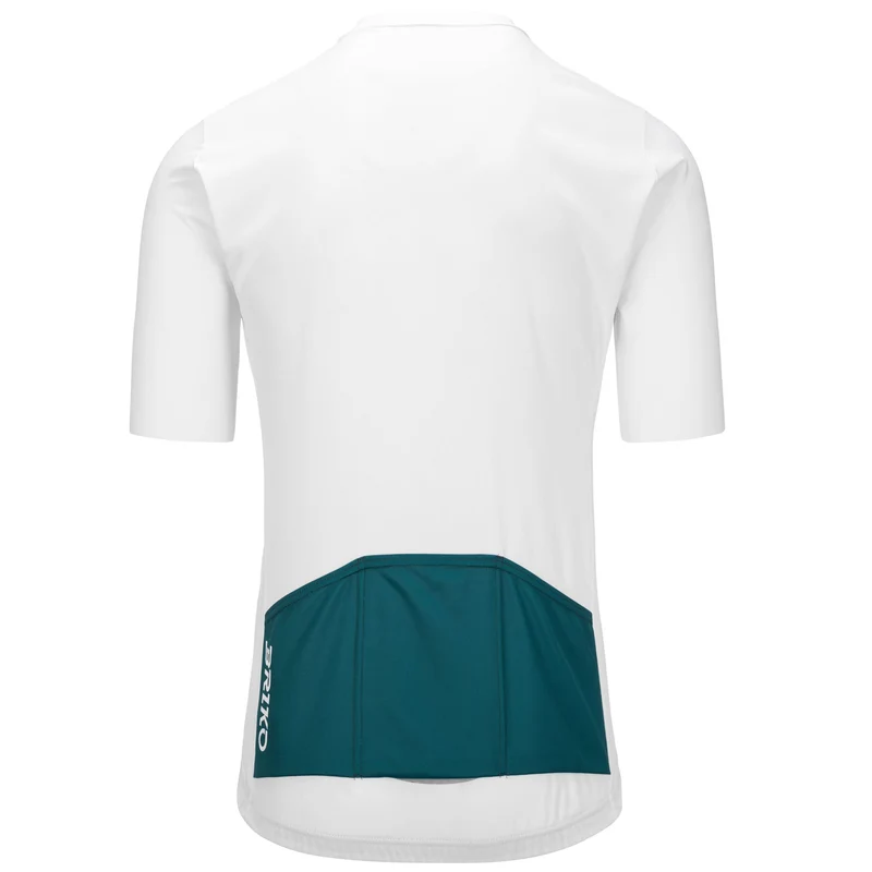 MAZE STRIPE JERSEY - Active Jerseys - Shirt - Man - White-Green Smeraldo-Green Jade