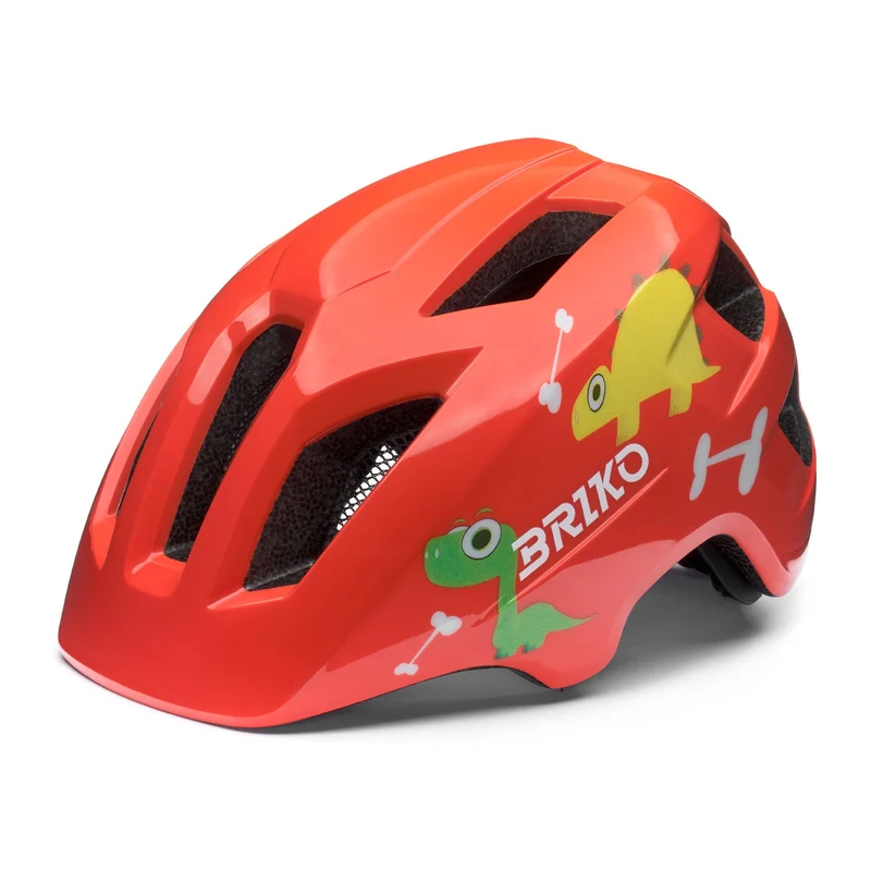AX - Helmets - Helmet - Kid unisex - Shiny Pomegranate Orange-White