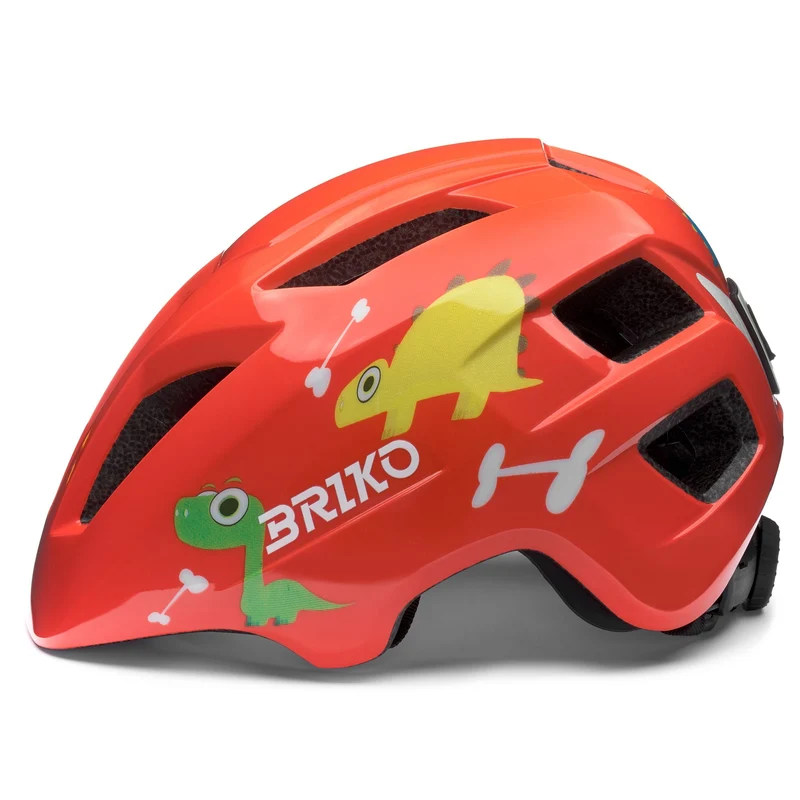 AX - Helmets - Helmet - Kid unisex - Shiny Pomegranate Orange-White