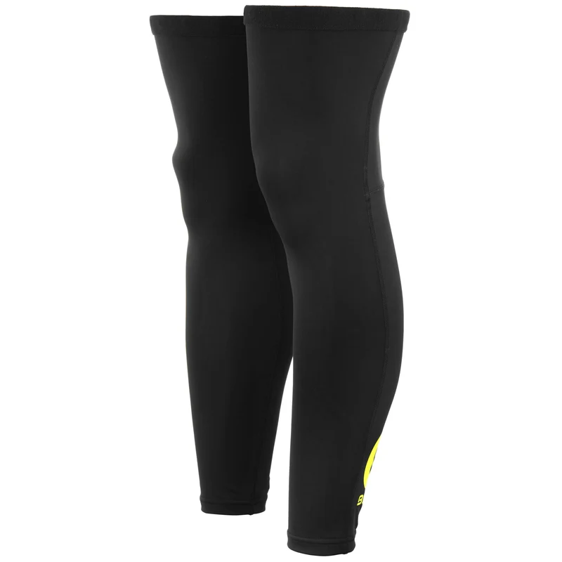 LIGHT LEG GAITER - Gaiters - Gaiter - Unisex - Black-Green Lime-Black-Green Lime