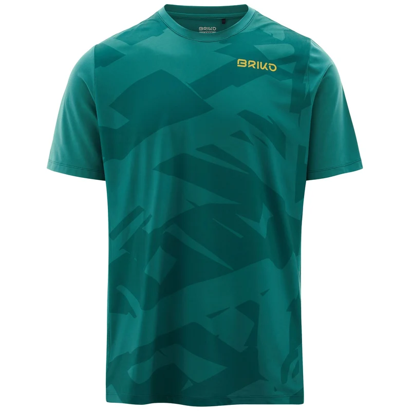 ADVENTURE CAMO JERSEY - Active Jerseys - Shirt - Man - Green Sherwood
