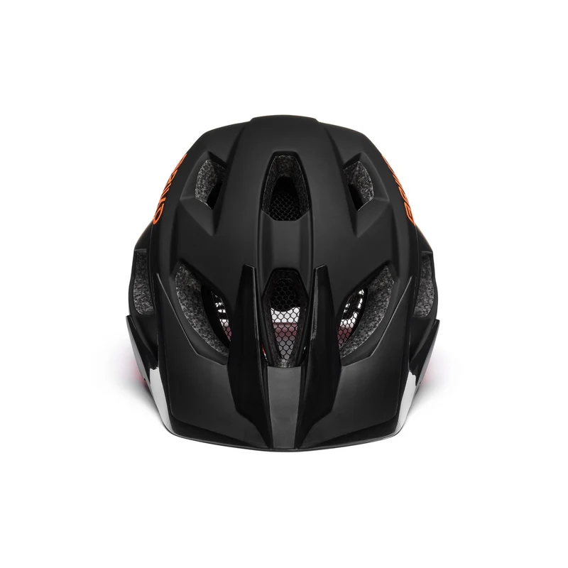AKAN - Helmets - Helmet - Unisex - MATT BLACK-ORANGE FLAME