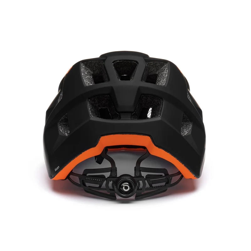 AKAN - Helmets - Helmet - Unisex - MATT BLACK-ORANGE FLAME