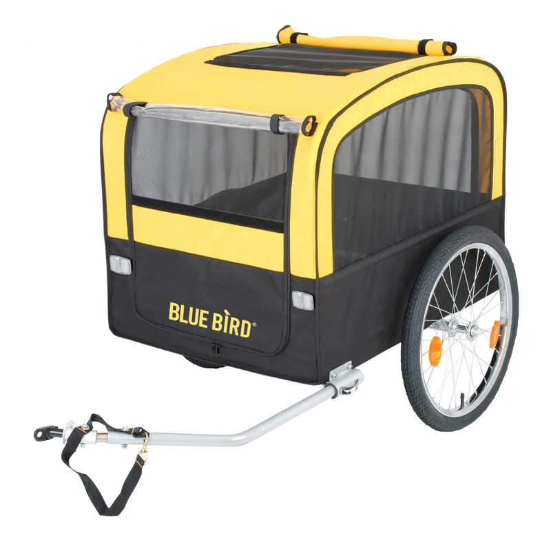 Vélo attache chien BLUE BIRD - noir/jaune(61004801)