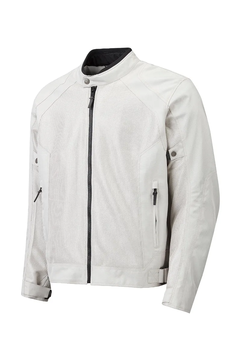 Blouson Moto Été Textile Homme Gris – Ventilé & Étanche CE