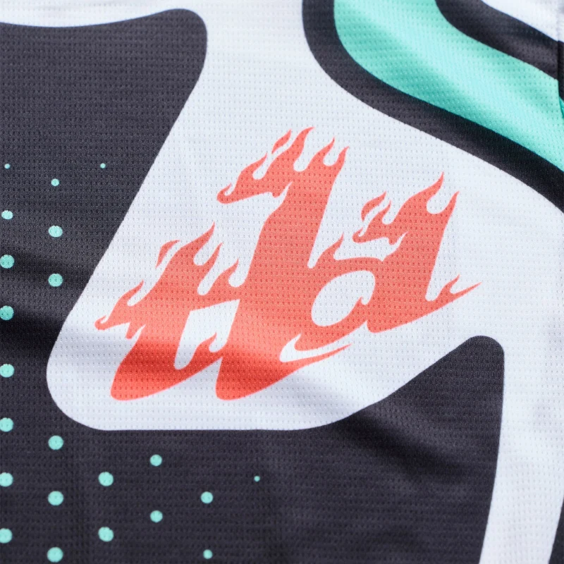GP Pro LS Jersey Roller Black / Teal