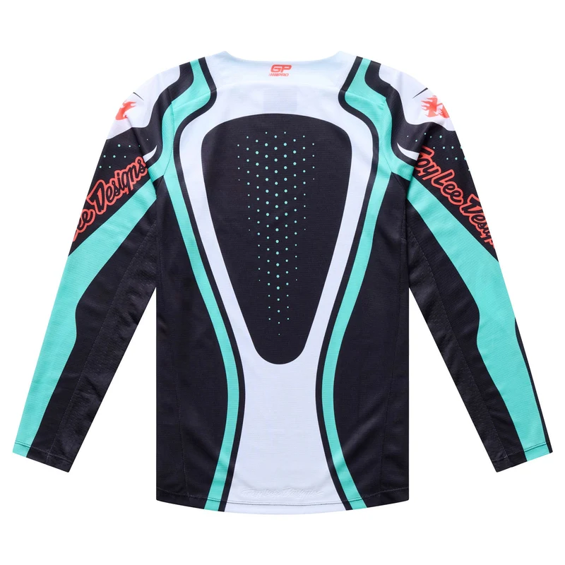 Youth GP Pro LS Jersey Roller Black / Teal