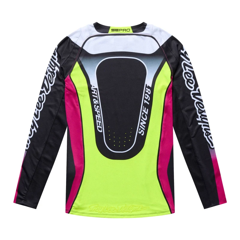 Youth SE Pro LS Jersey Salvo Black / White