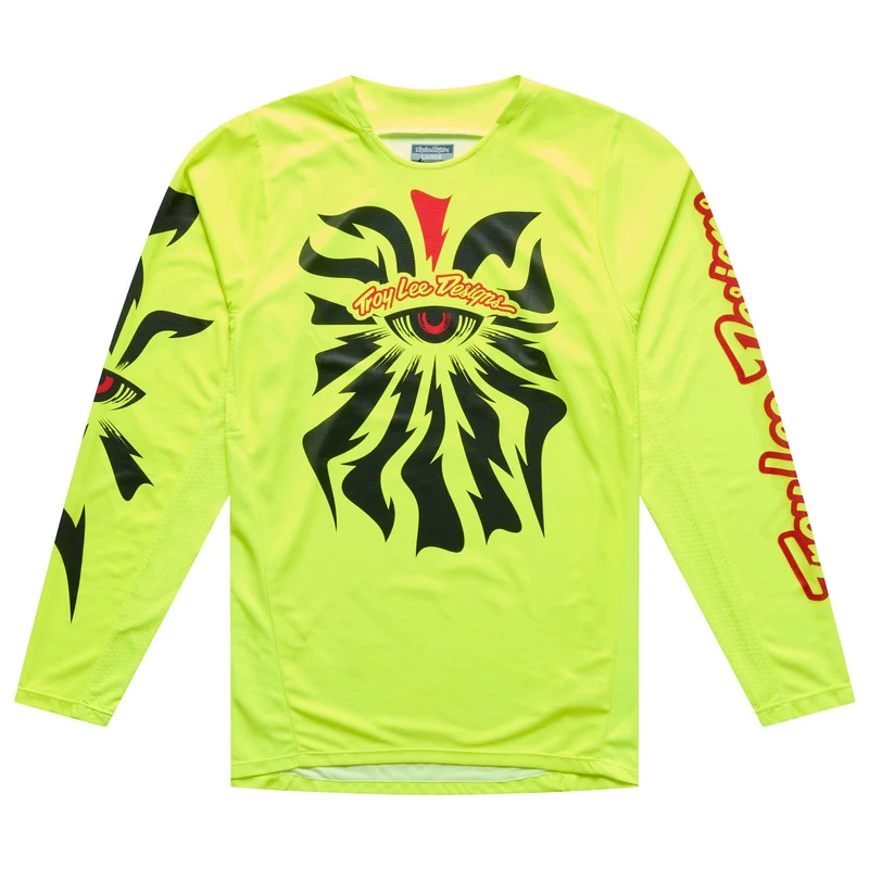 GP Pro LS Jersey Cyclops Flo Yellow