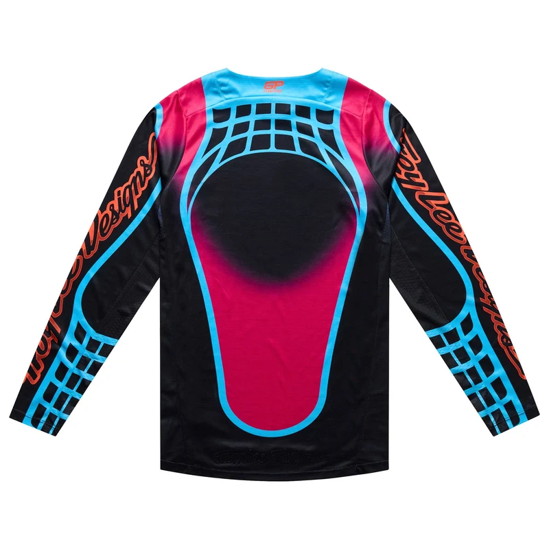 GP Pro LS Jersey Framework Black / Cyan